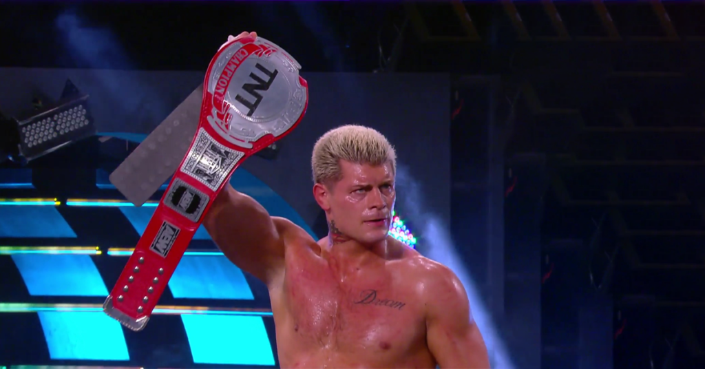 Cody Rhodes TNT Champion