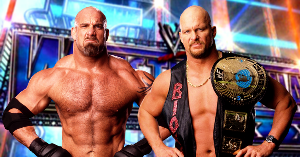 Goldberg vs Steve Austin - Wrestlemania X8 (Atletifo.com)