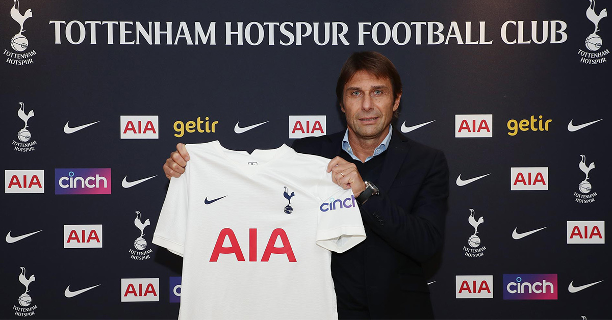 Antonio Conte Unveiled as New Tottenham Manager