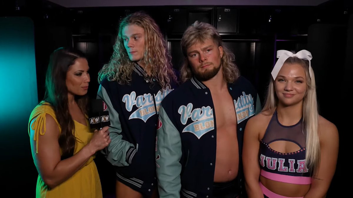Varsity Blondes – The Future AEW Tag Team Stars