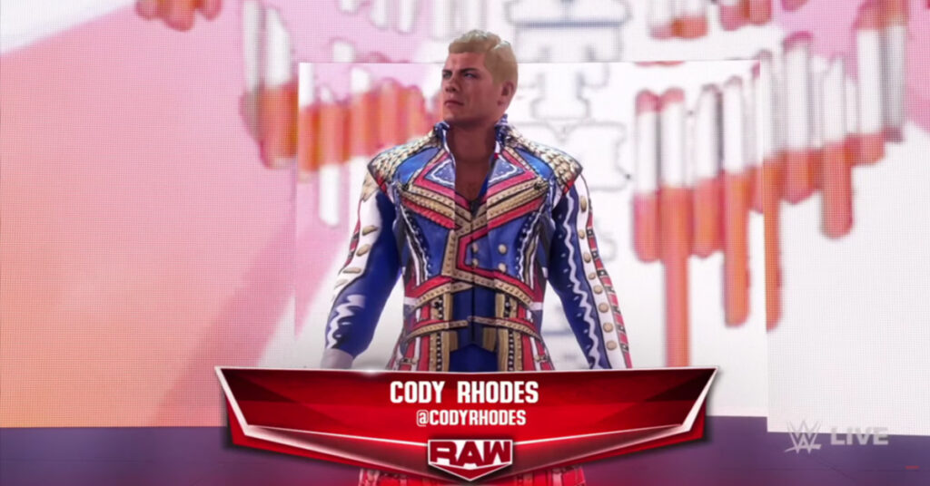 Cody Rhodes WWE 2K22