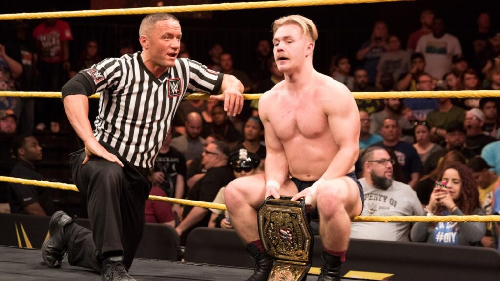 Who is Tyler Bate NXT UK Champion