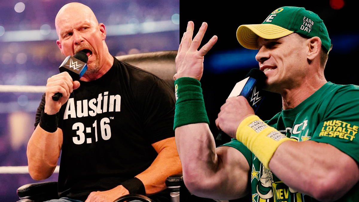 Steve Austin vs John Cena