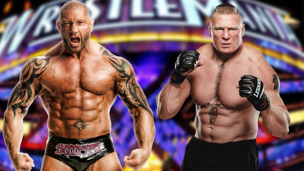 Brock Lesnar vs Batista