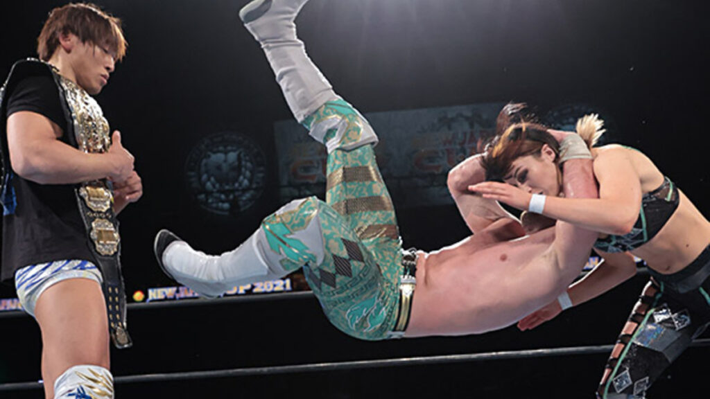 Will Ospreay attacks Bea Priestly
