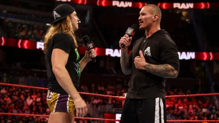 what happened to randy orton and matt riddle