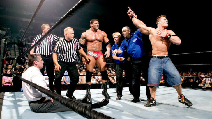 The Batista vs John Cena Rivalry That Defined Wrestling In The 2000s ...