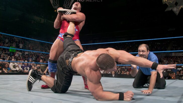 Kurt Angle Reveals Match Vs John Cena Was Planned For After Wrestlemania 35