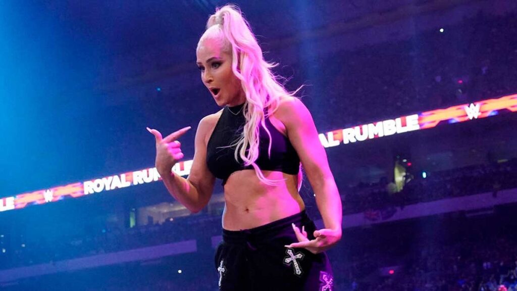 Michelle McCool at the 2023 Royal Rumble