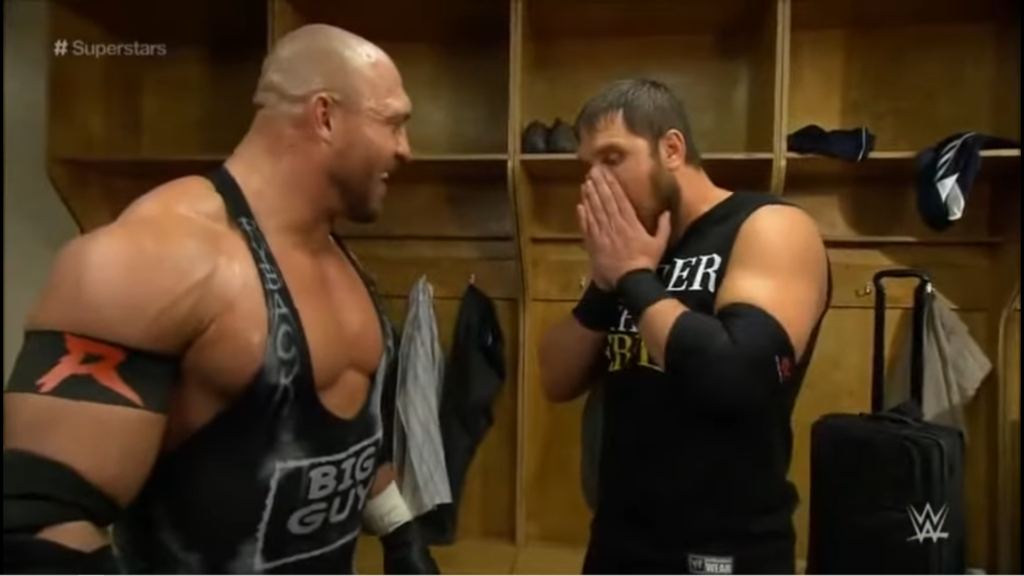Rybaxel Break Up backstage on WWE Superstars