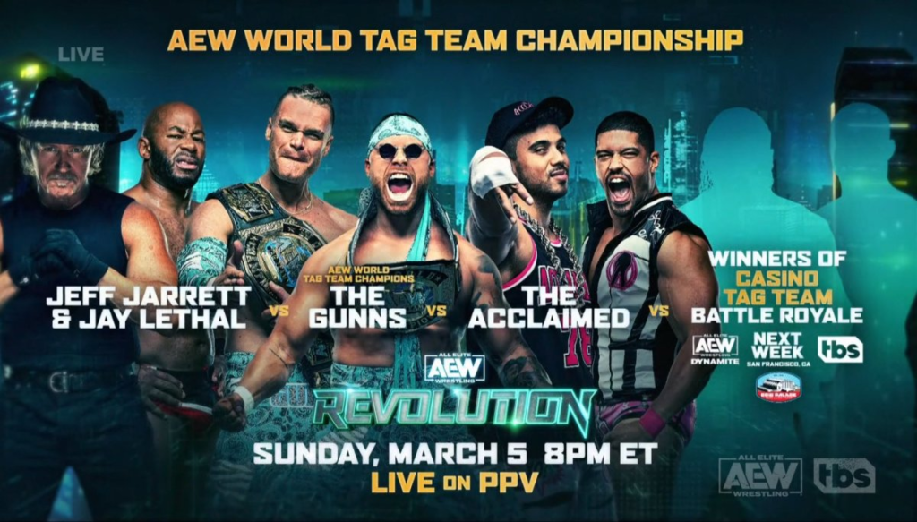 AEW Revolution 2023 Matches Ranked Worst To Best Atletifo