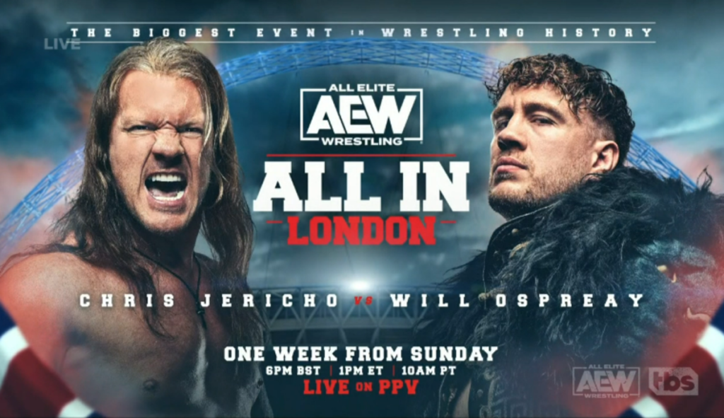 AEW All In 2024 Match Card, Predictions and Tickets Atletifo